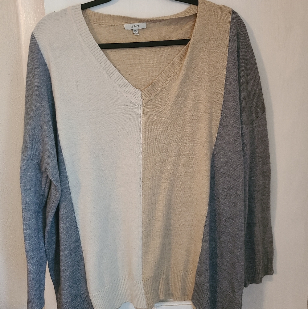 Jodifl color block sweater